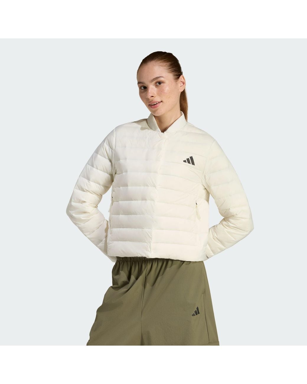 Adidas Natural Helionic Light Down Jacket