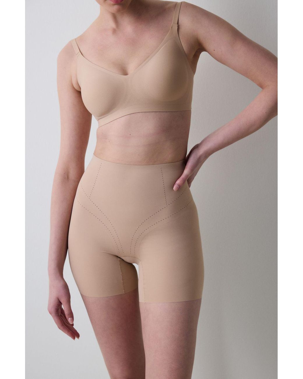 Penti Natural High-Waist Knit Corset Shapewear