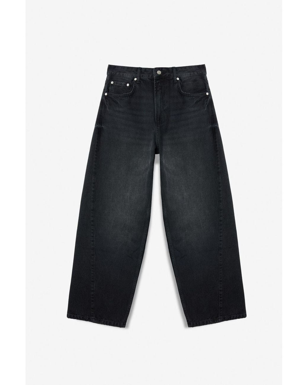 Grimelange Black Classic Straight Leg Jeans