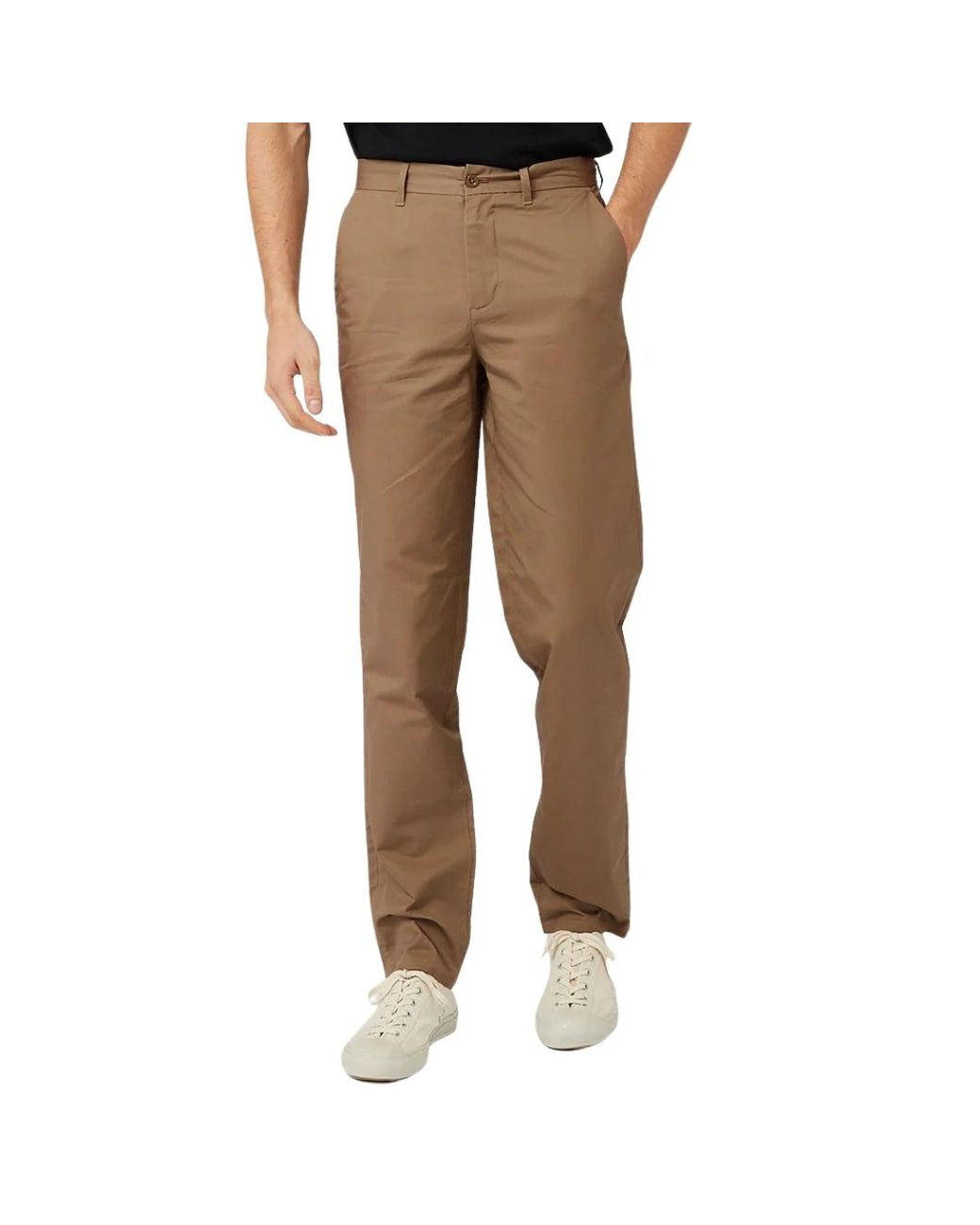 Fred Perry Natural Classic Trouser Shaded Stone Pants Cotton for men