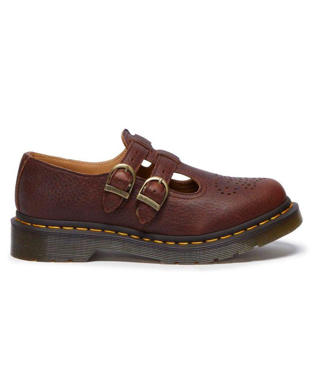 Dr. Martens Brown Dr 8065 Mary Jane Shoes