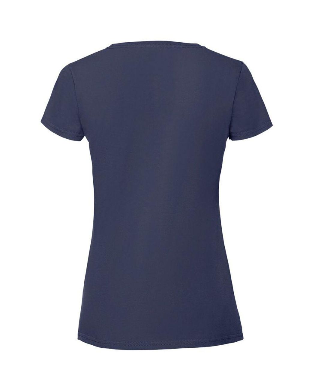 Fruit Of The Loom Blue Ladies Ringspun Premium T-Shirt (Ultramarine)