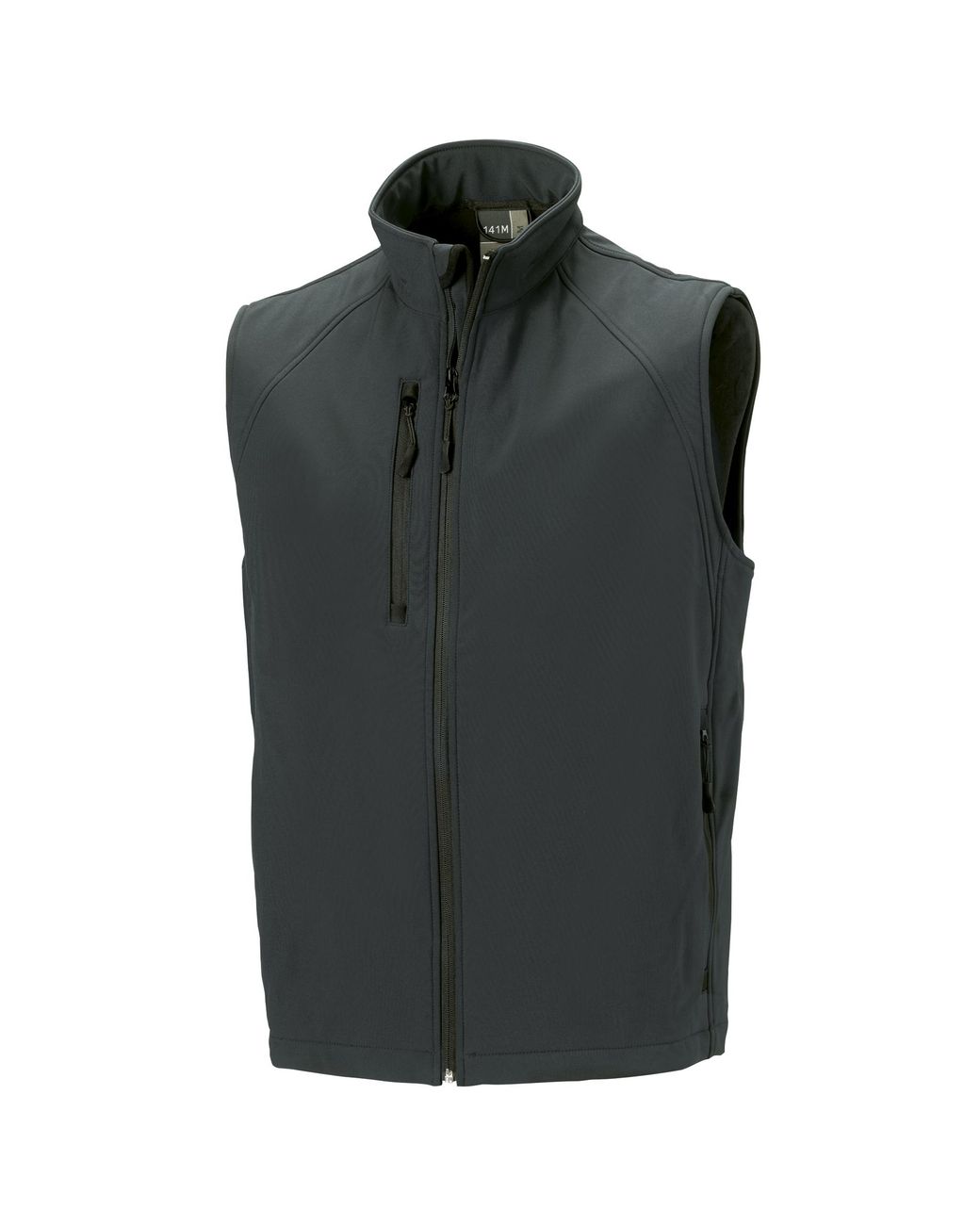 Russell Green 3 Layer Soft Shell Gilet Jacket (Titanium) for men