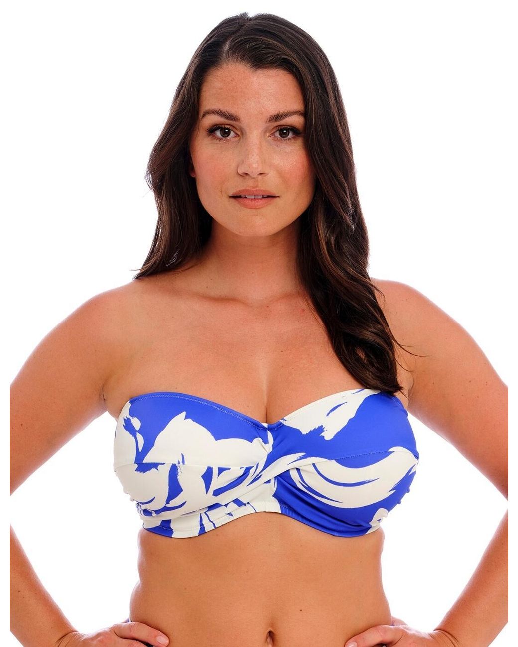Fantasie Blue 504809 Rabida Island Bandeau Bikini Top