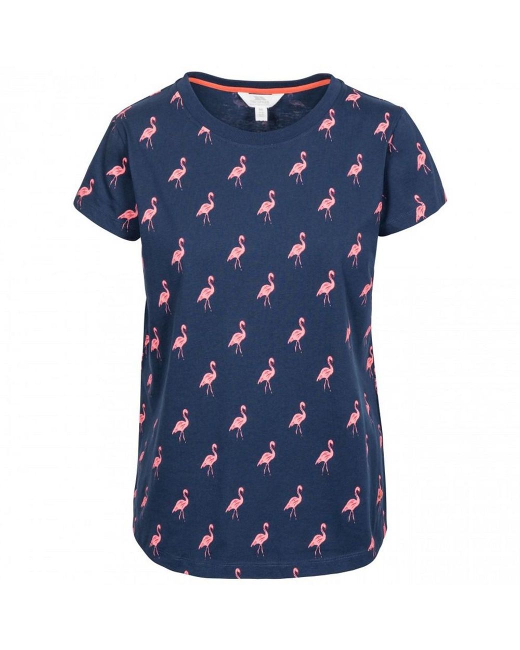 Trespass Blue Carolyn Short Sleeved Patterned T Shirt
