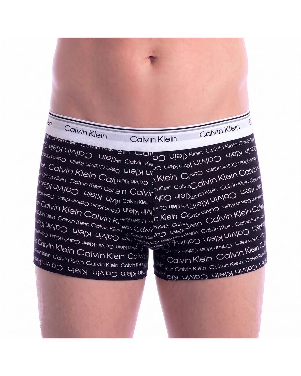 Calvin Klein Blue 3 Pack Cotton Stretch Boxer Trunks Balance Np2817A for men