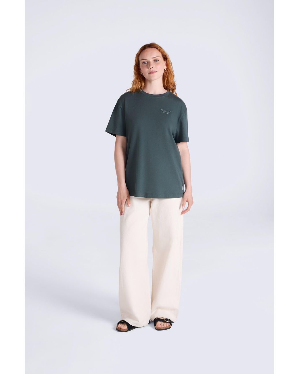 Mountain Warehouse Multicolor 'Grace' Heavyweight T-Shirt 100% Cotton Casual Short Sleeve Summer Top