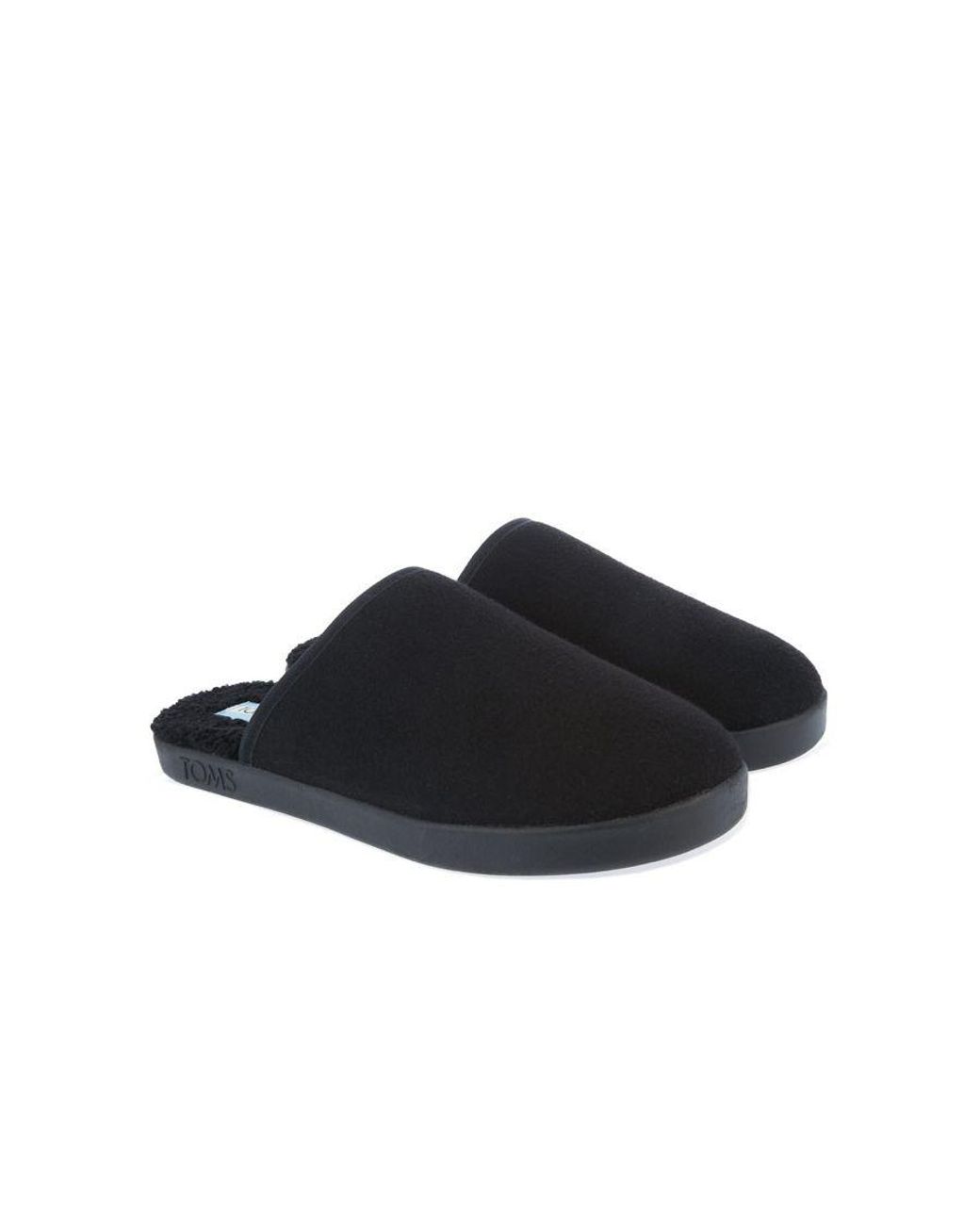 TOMS Black Harbor Slippers for men