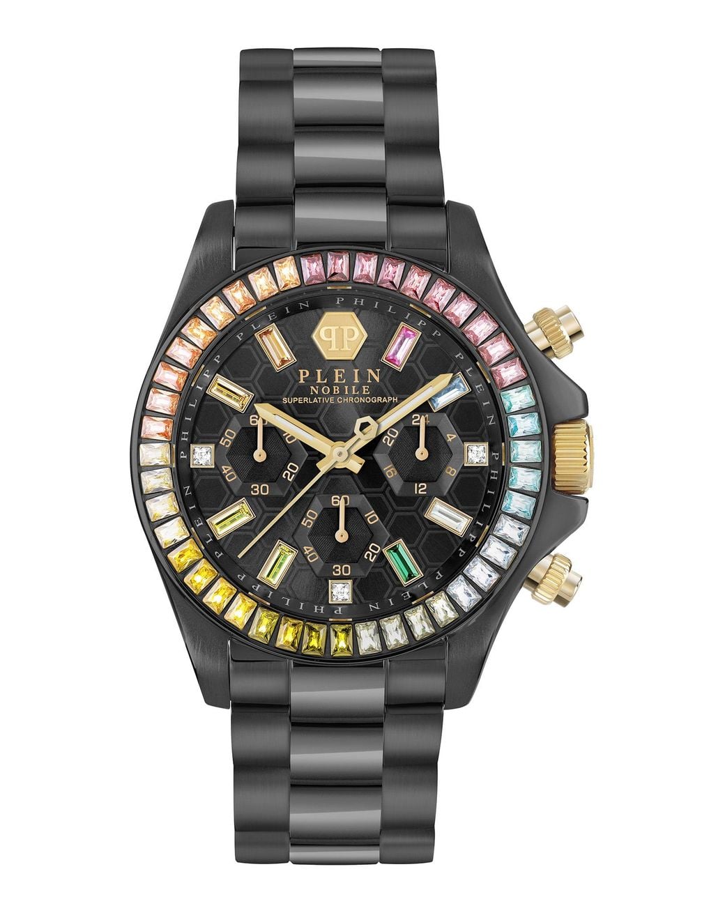 Philipp Plein Gray Nobile Lady Watch Pwsba0623 Stainless Steel (Archived)