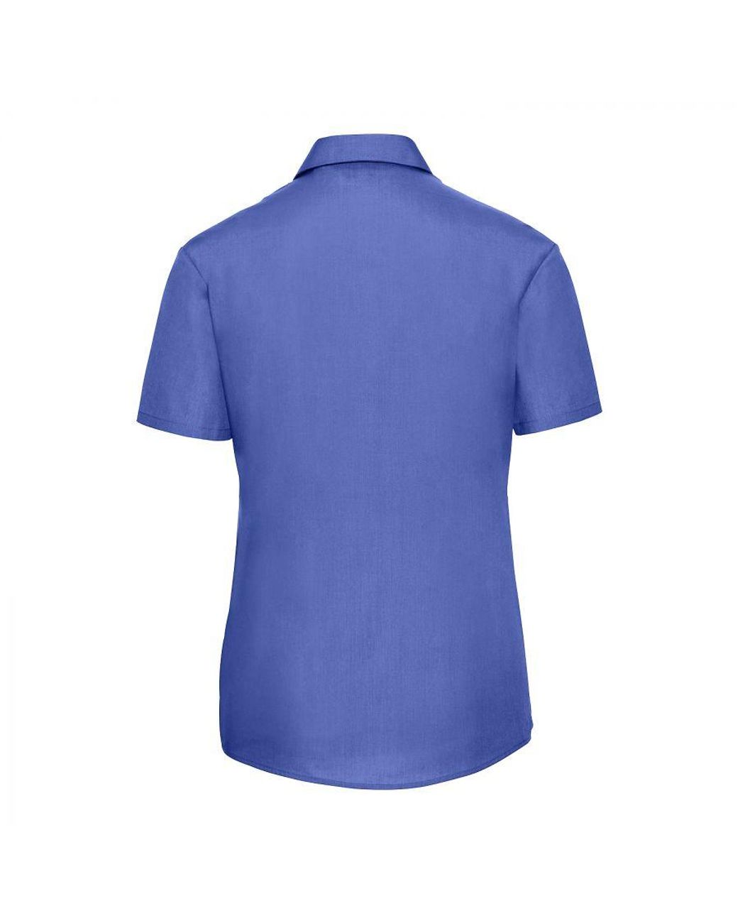 Russell Blue Collection /Ladies Poplin Easy-Care Short-Sleeved Shirt (Corporate)