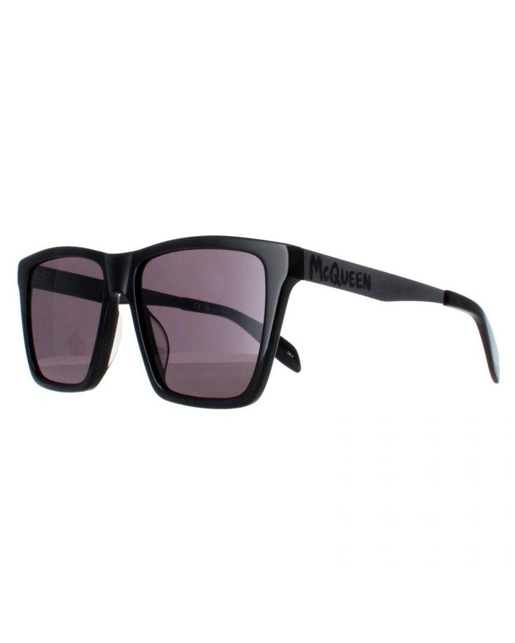 McQueen Purple Square Shiny And Dark Chrome Am0352S for men