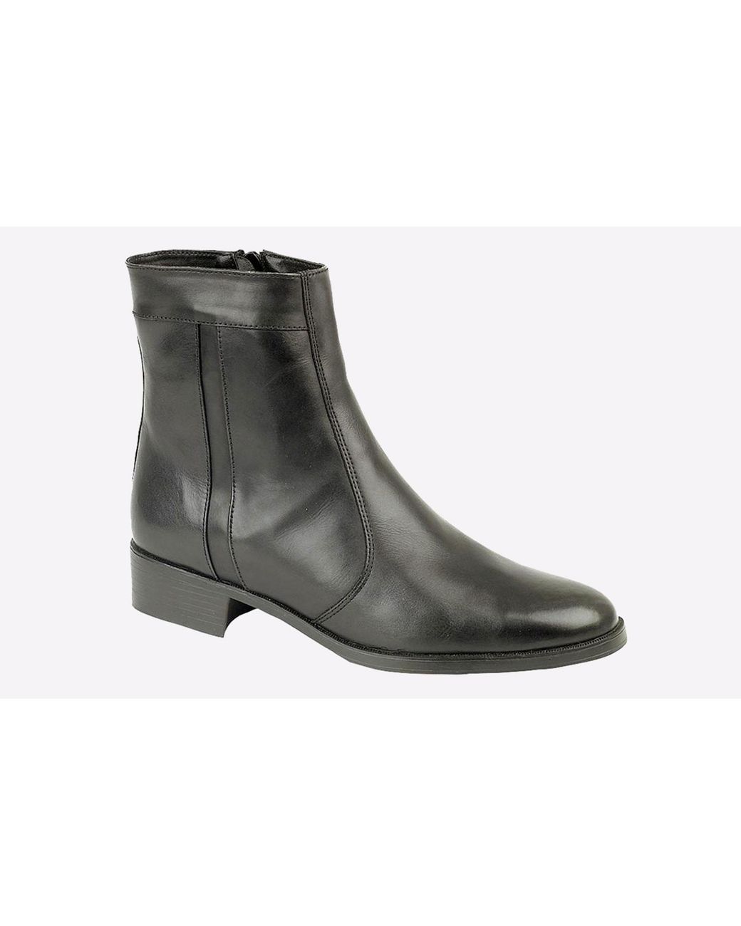 Scimitar Black Bedworth Zip Boots for men