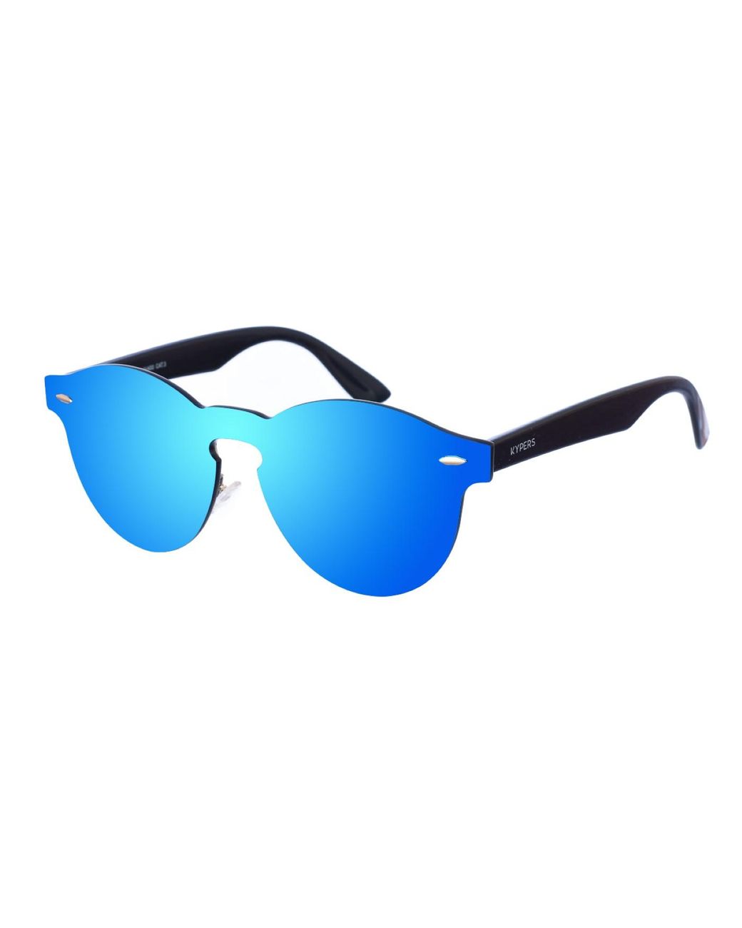 Kypers Blue Lua Oval-Shaped Nylon Sunglasses