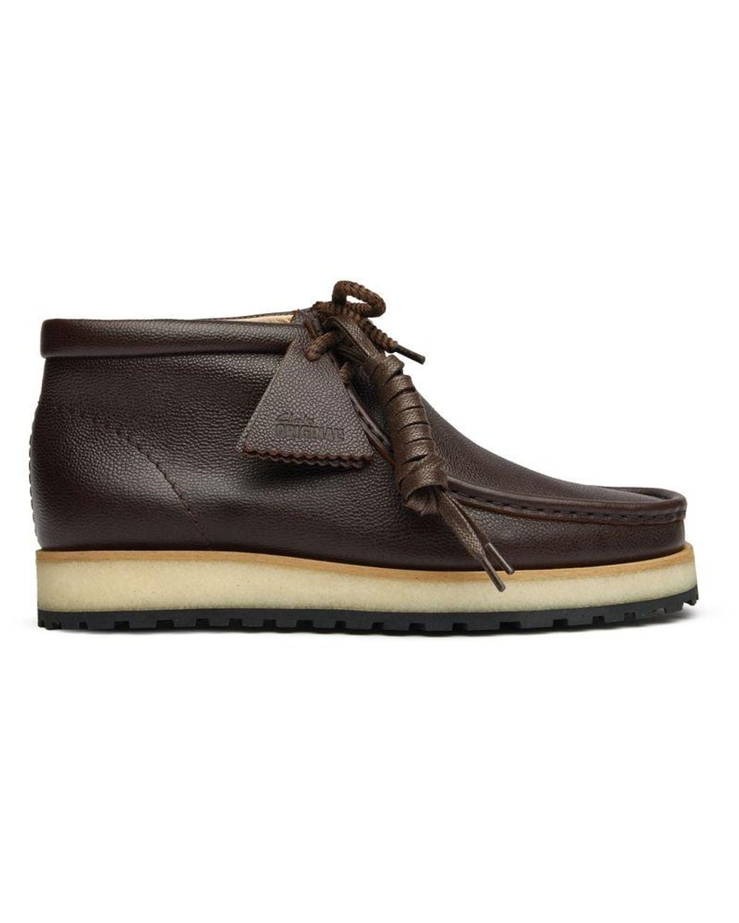 Clarks Brown Wallabee Scout Boots for men