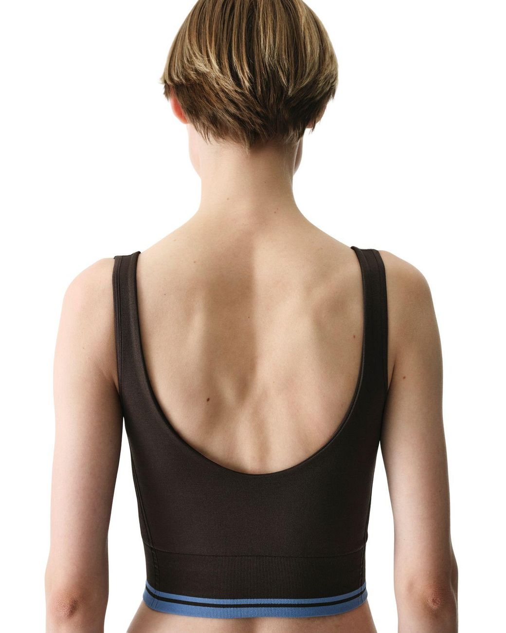 Penti Black Padded V-Neck Sports Bra