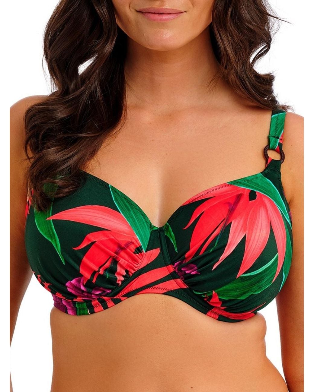 Fantasie Black Pichola Full Cup Bikini Top