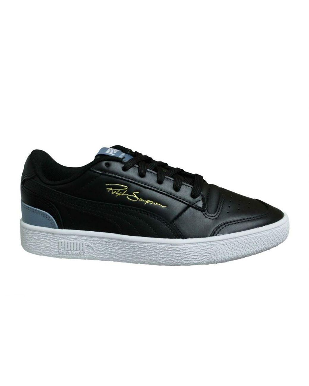 Puma ralph sampson discount lo trainers in black