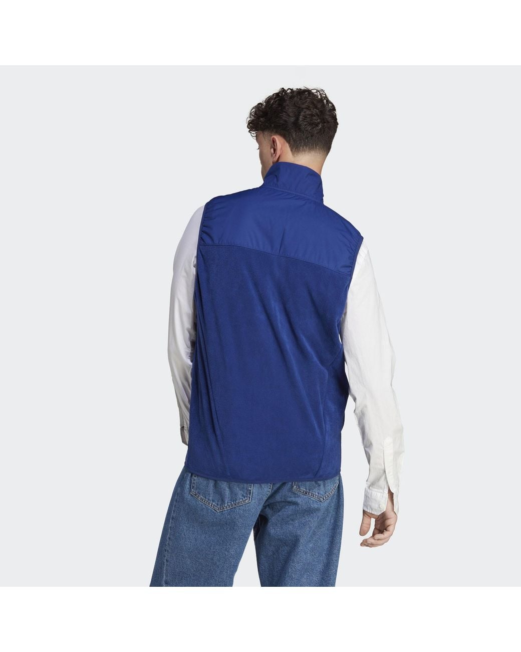 Adidas Blue Tiro Vest Recycled Material for men