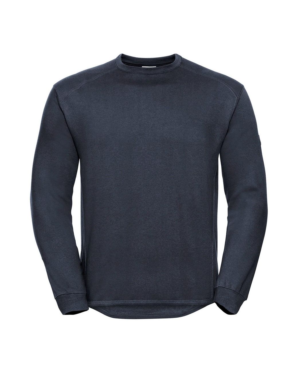 Russell Blue Heavyweight Crew Sweatshirt