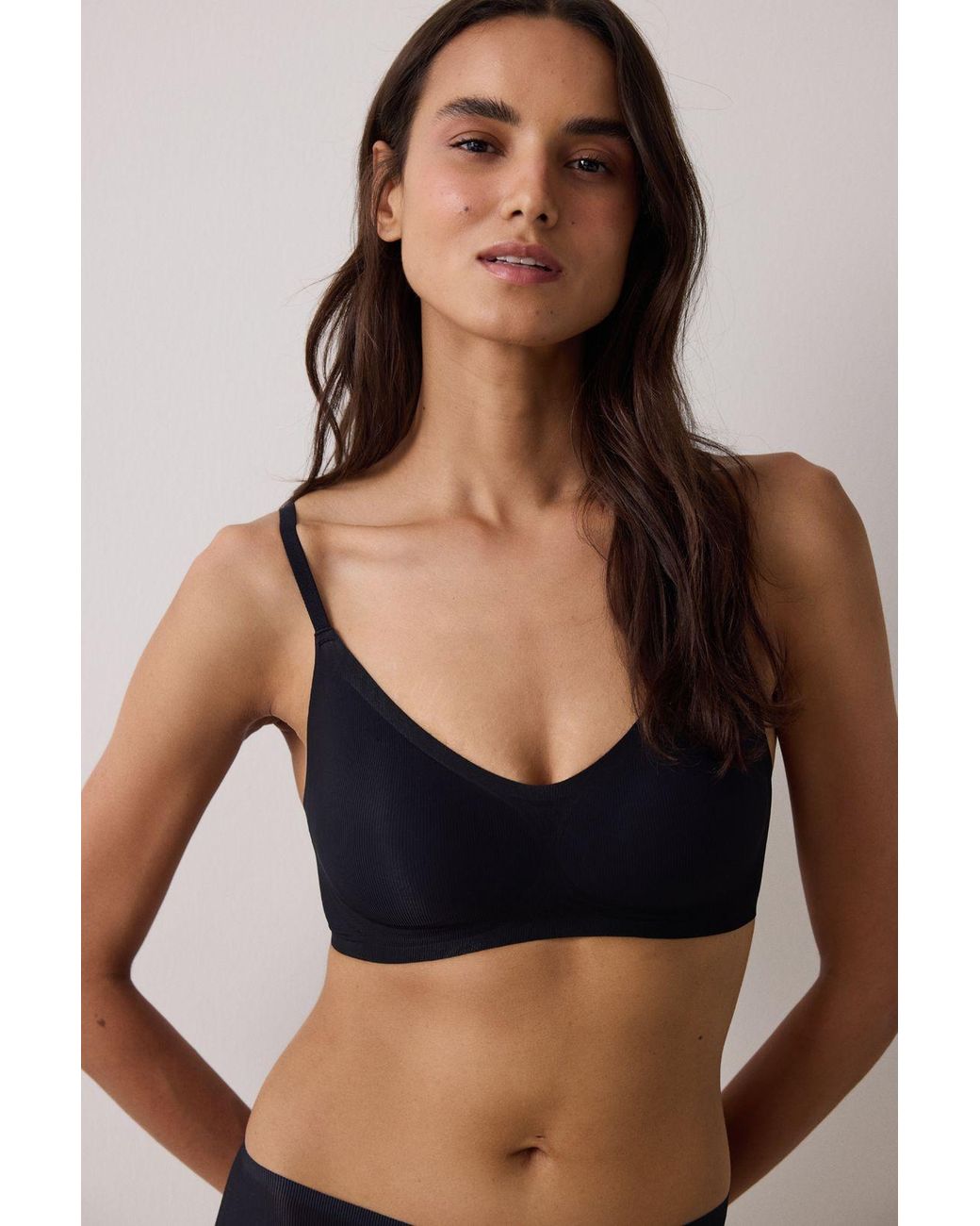 Penti Black Jersey Bralette Bra
