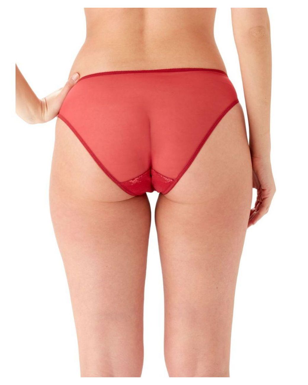 Gossard Red Glossies Lace Brief