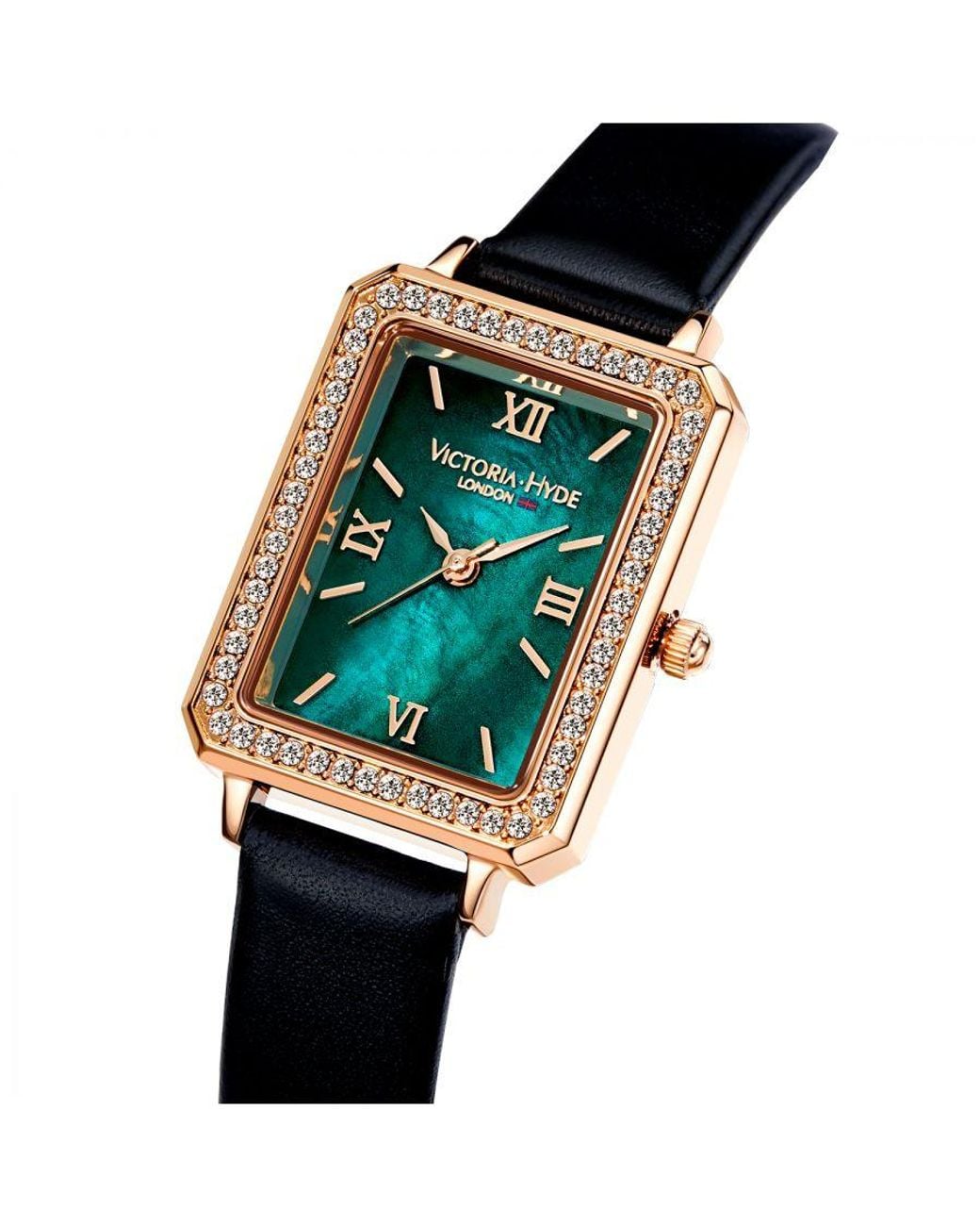 Victoria Hyde London White Watch Westminster Leather