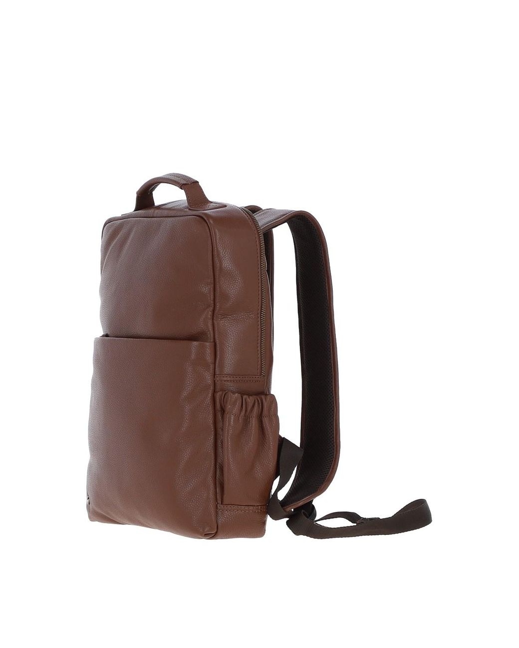 Gabicci Brown Real Leather Backpack for men