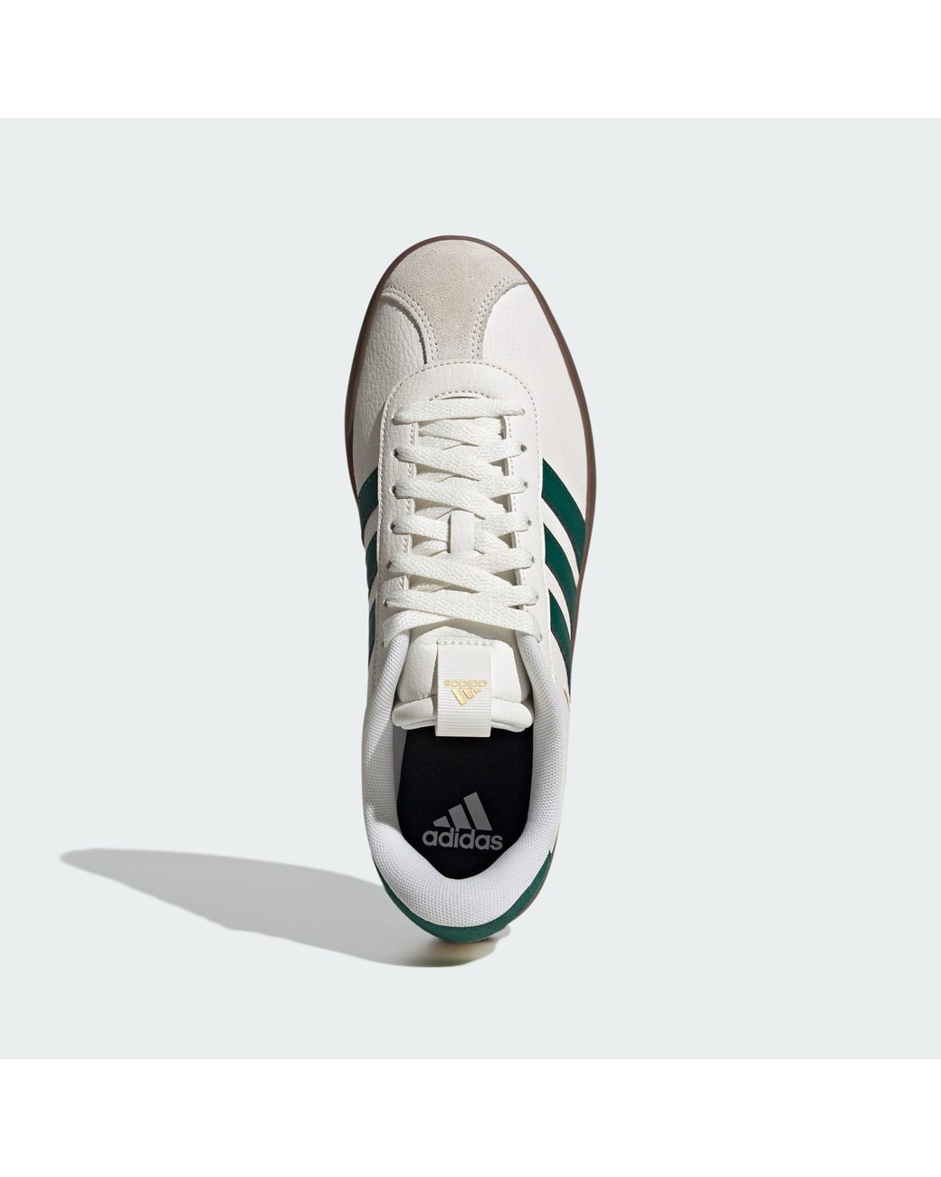 Adidas White Vl Court 3.0 Shoes for men