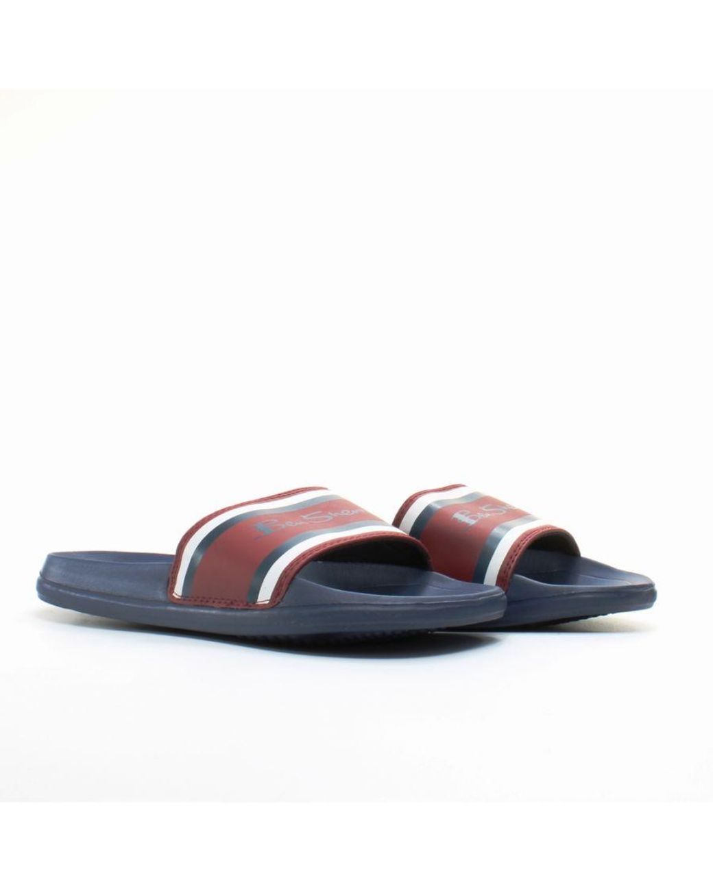 Ben Sherman Blue Weston Sliders for men