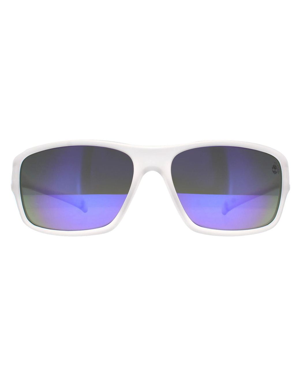 Timberland Blue Wrap Crystal Smoke Polarized Tb00017 Sunglasses for men