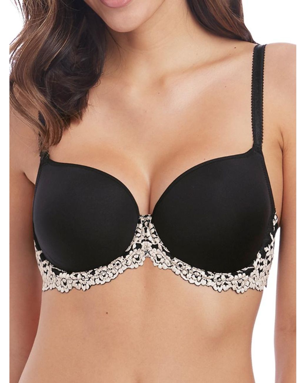 Wacoal Black Embrace Lace Contour Bra