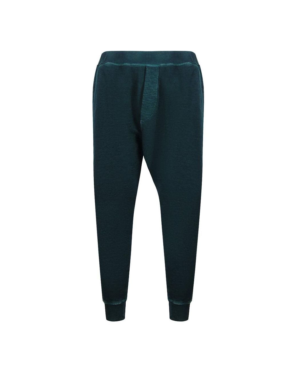 DSquared² Blue Dark Jogg Pants Cotton for men