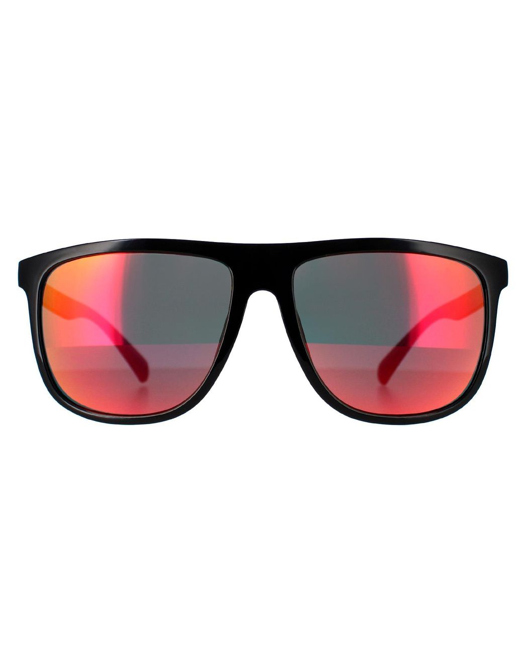 Guess Black Square Shiny Smoke Polarized Gf0270 for men