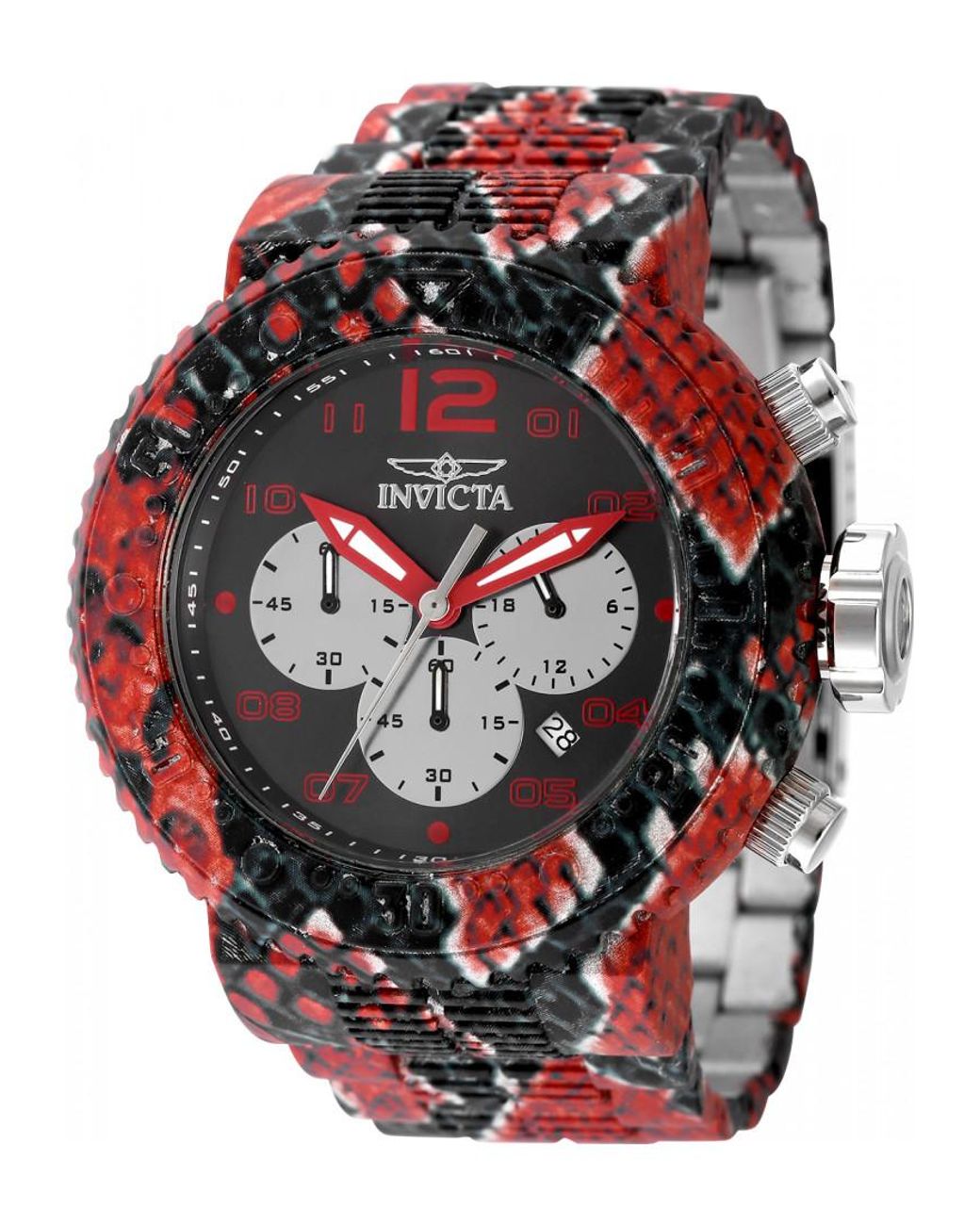 INVICTA WATCH Red In-48552 Pro Diver Watch for men