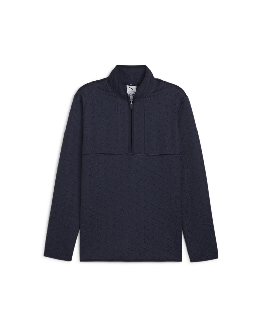 PUMA Blue X Arnold Palmer Jacquard Quarter-Zip Top for men