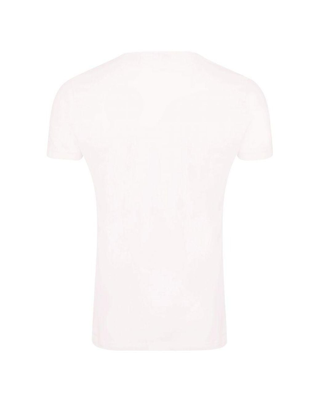 Star Wars White Millennium Falcon T-Shirt Cotton for men