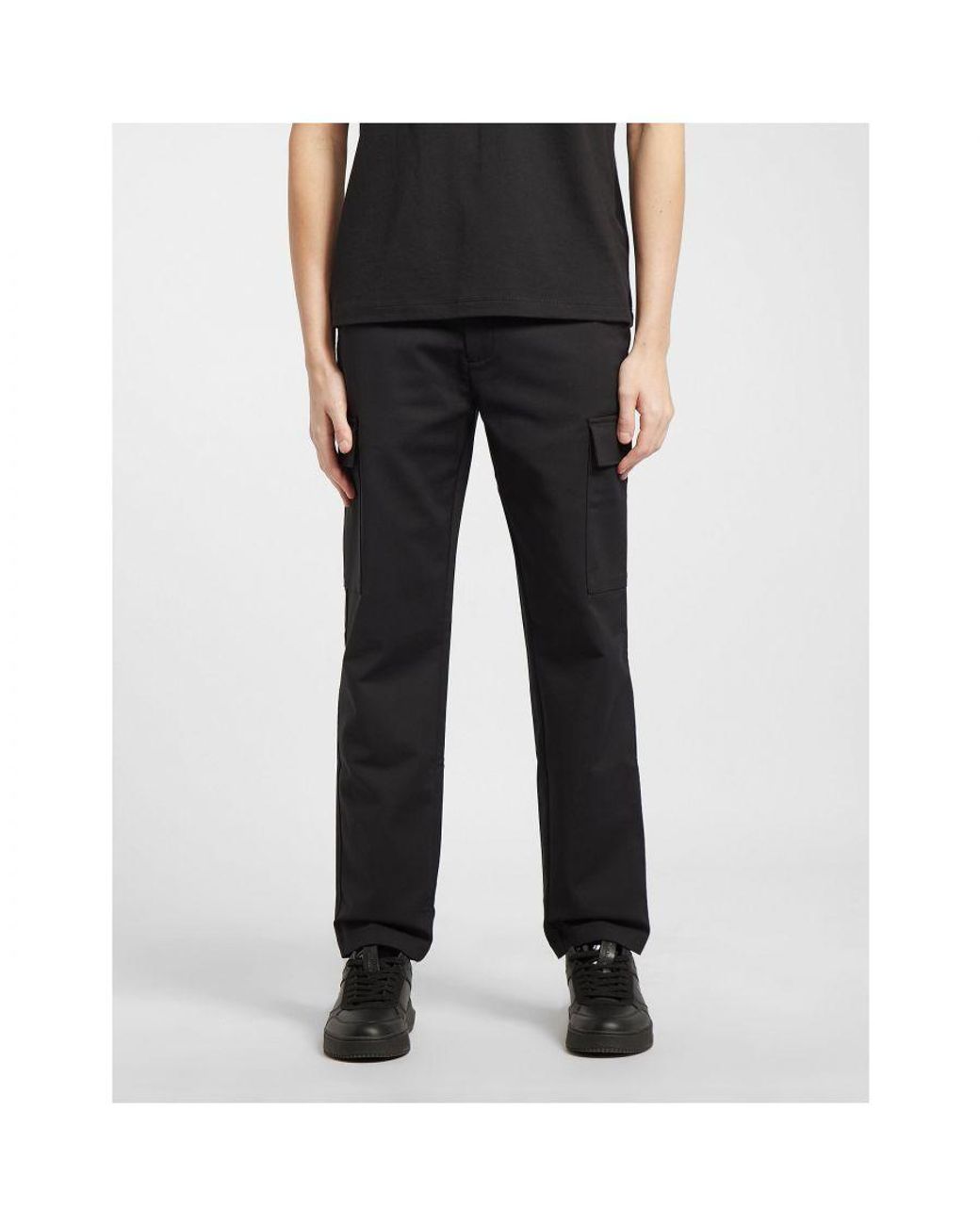 Calvin klein technical tapered fit deals pants