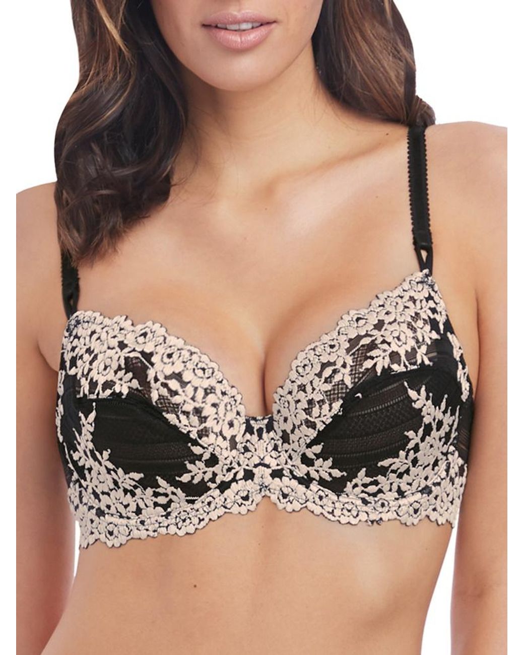 Wacoal Black Embrace Lace Underwire Bra