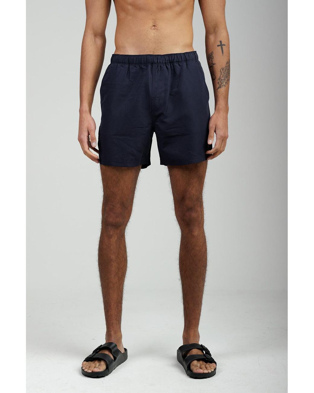 French Connection Blue 2 Pack Swim Shorts for men