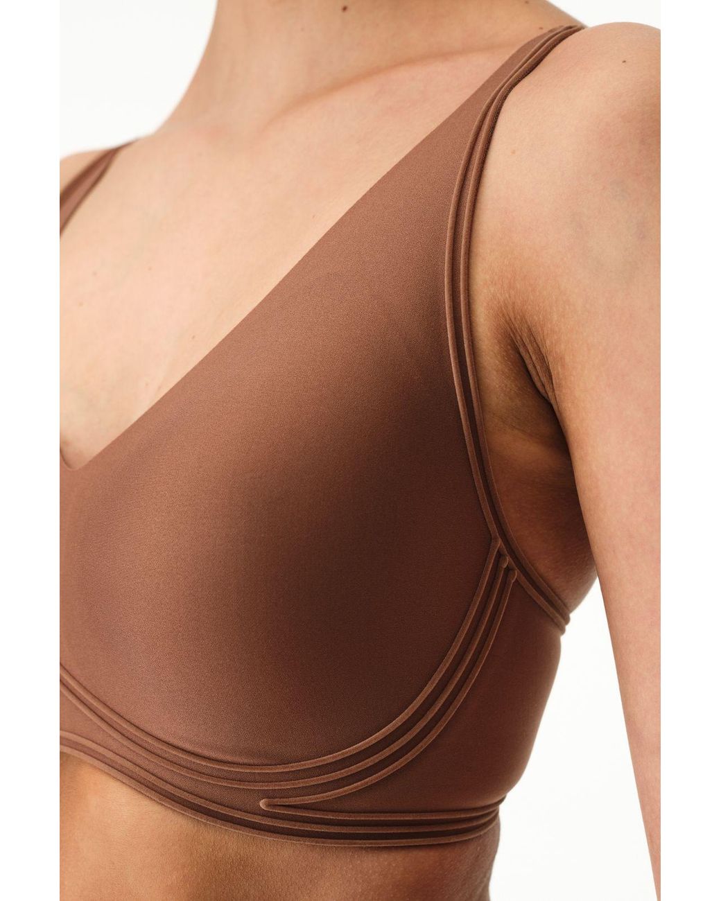 Penti Multicolor Jersey Bralette Bra With Hook-And-Eye Closure