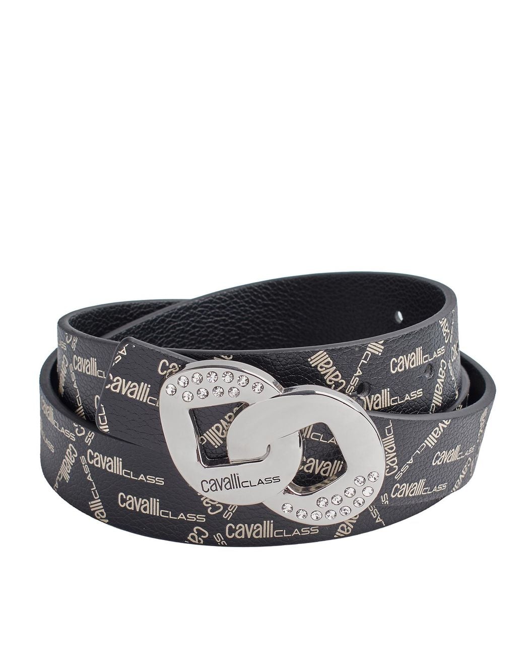 Roberto Cavalli Gray Reversible Belt With Removable Buckle Ccbt0021