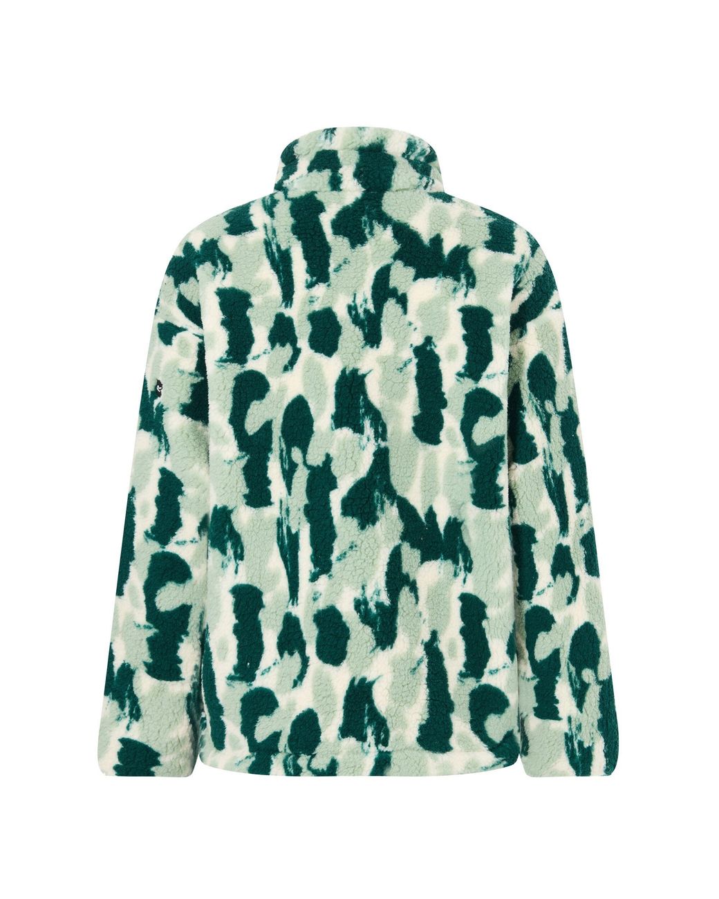 Regatta Green Ladies Roswind Brush Stroke Water Resistant Fleece Jacket (Deep Pine)