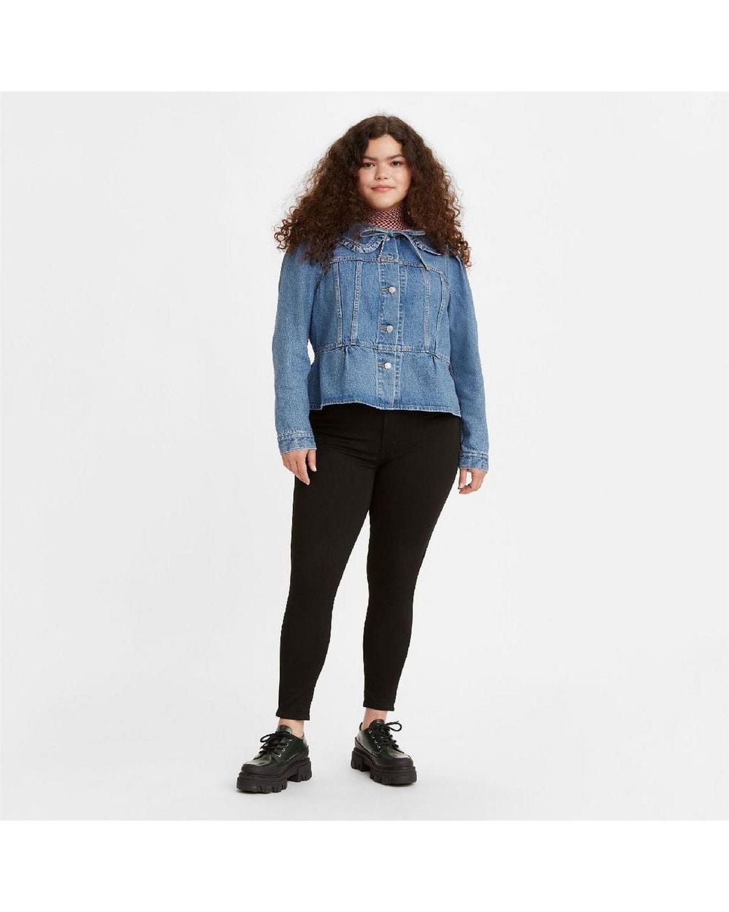Levi's Black Levi's High Super Skinny Jeans