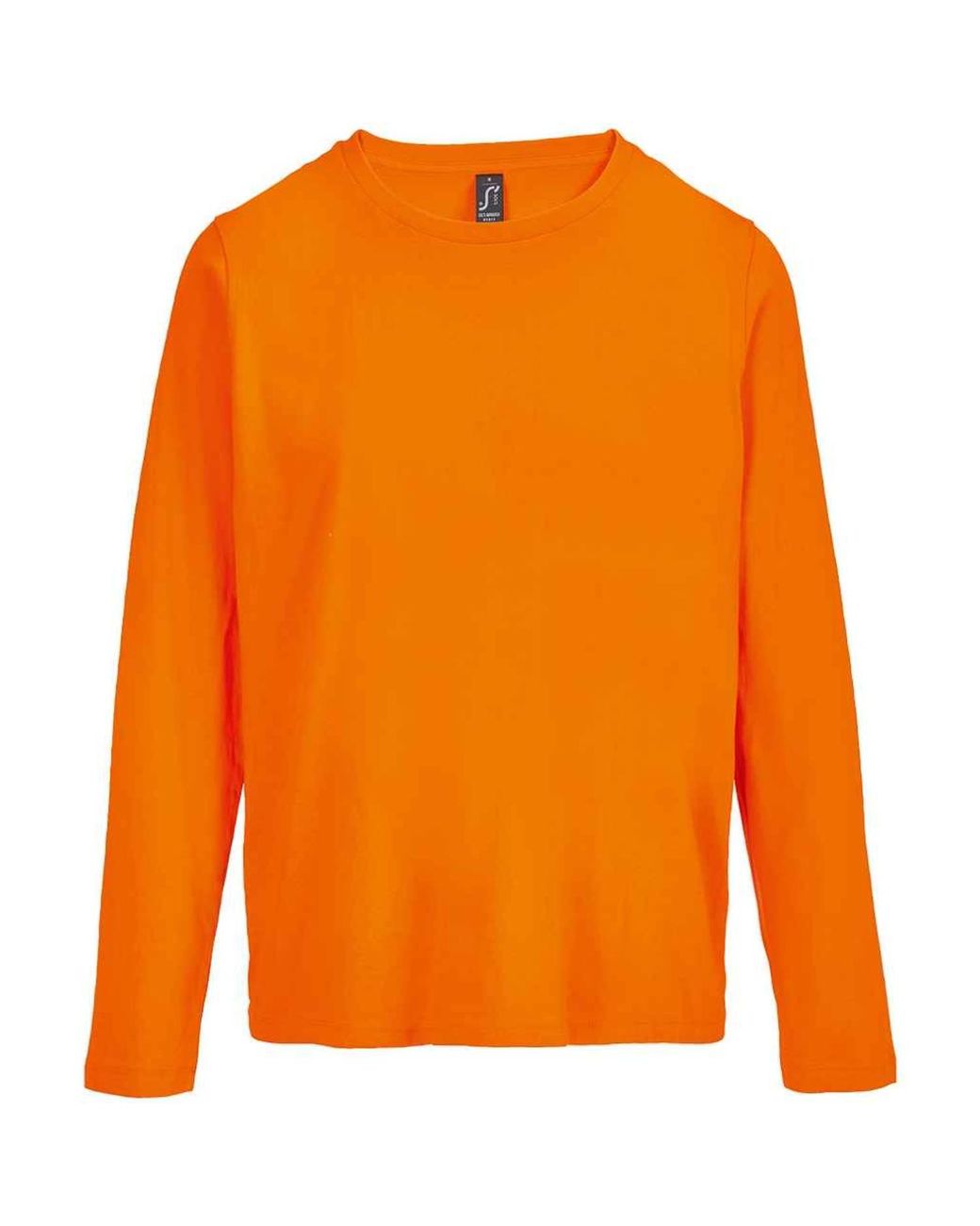 Sol's Orange Ladies Monarch Long-Sleeved T-Shirt