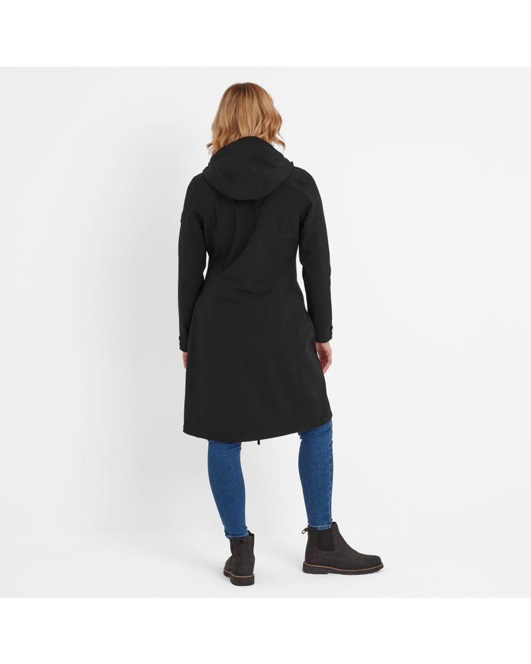 TOG24 Black Enya Softshell Long Jacket