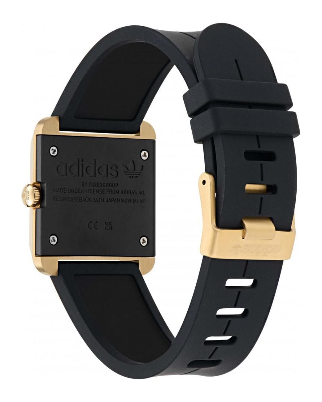 Adidas Originals Black Aosy26503 Retro Pop Four Watch