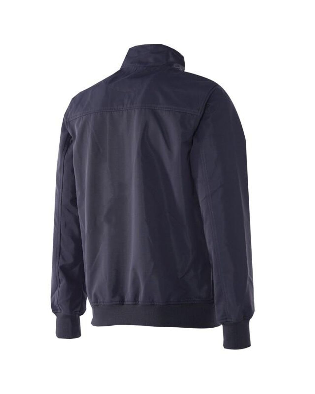 Lyle & Scott Blue Mesh Backed Funnel Neck Jacket for men