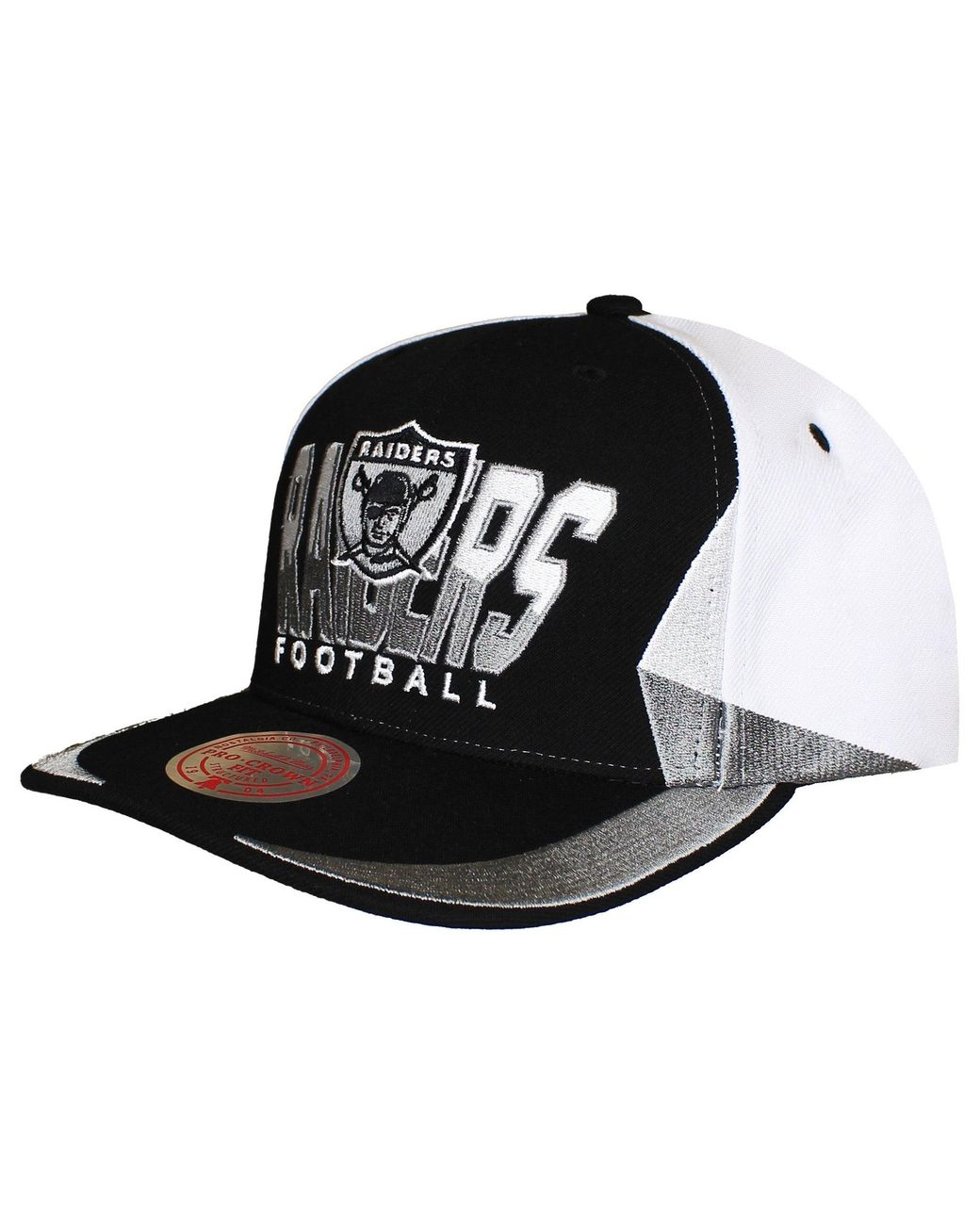 Mitchell & Ness Black Nfl Oakland Raiders Retrodome Pro Cap for men