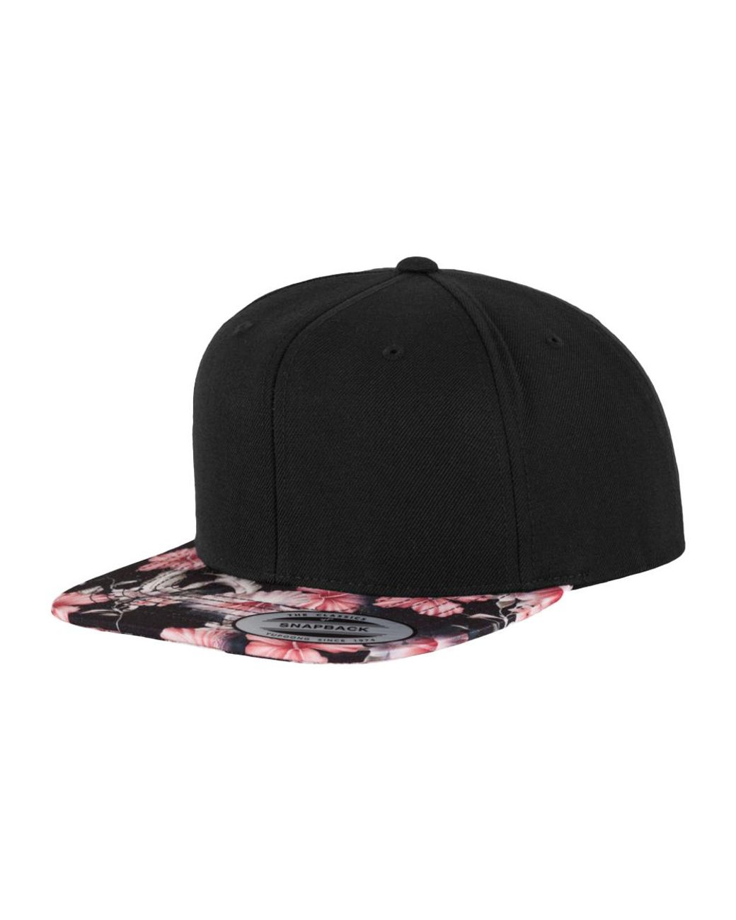 Flexfit Black Snapback Mütze /Grau)