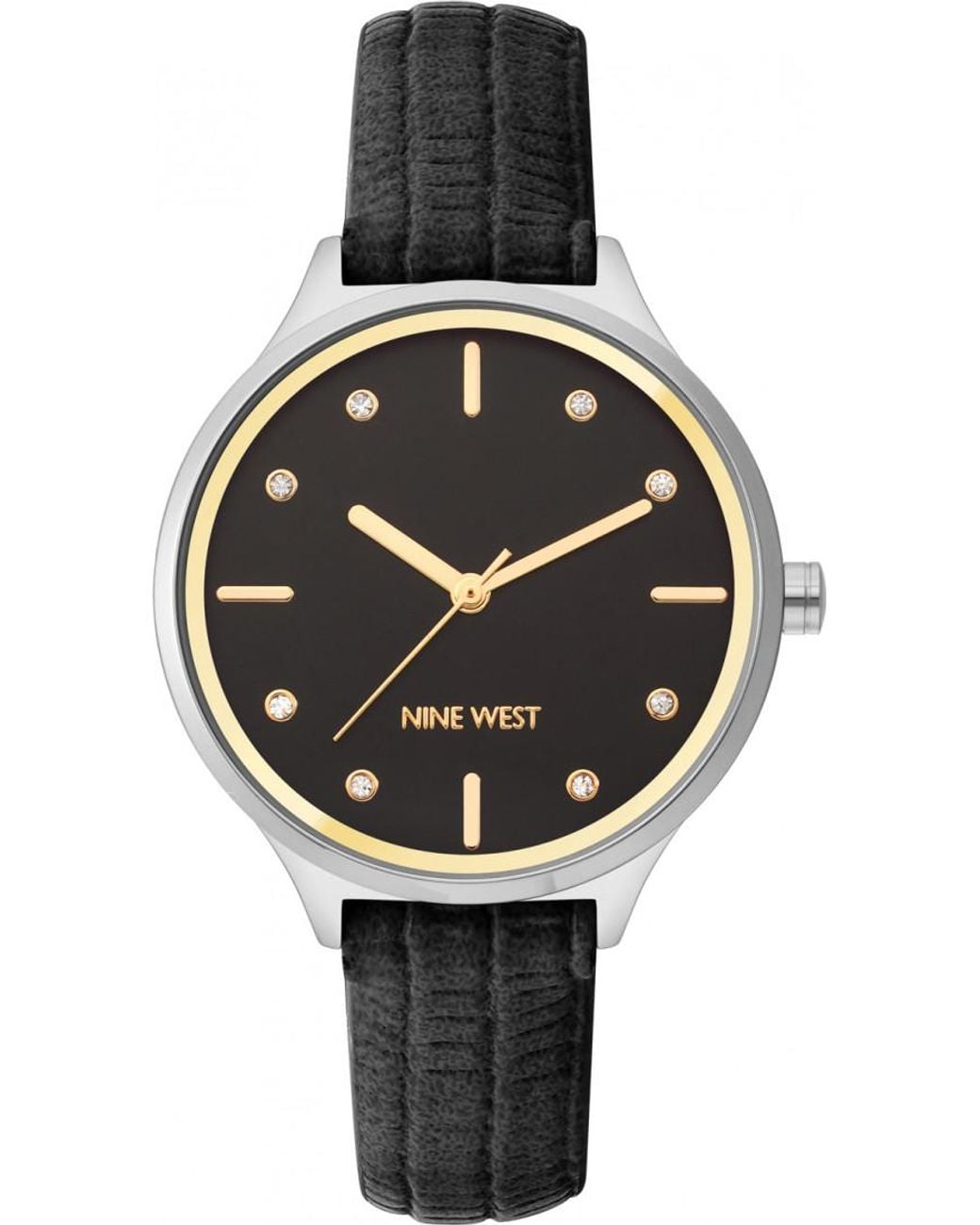 Nine West Black Nw-2557Bkbk Ladies Watch